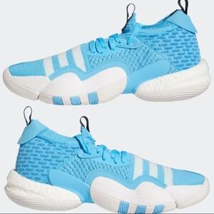 Adidas Trae Young 2.0 Basketball Shoes Size 10.5 – New, No Box, Blue/White